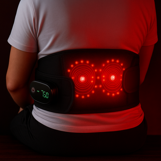 Heated Massage Belt – Infrared Relief for Lower Back Pain | InfraGlow™