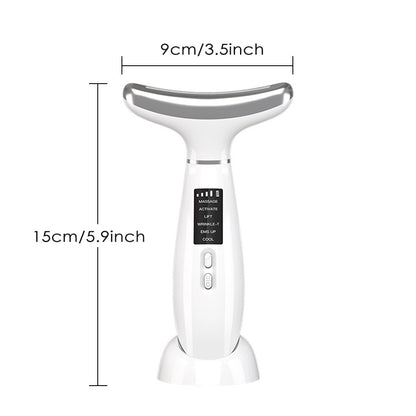 Neck Beauty Device – EMS, Ice Compress & Light Therapy | InfraGlow™