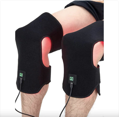 Infrared Knee Wraps – Heated Therapy for Joint Pain (2-Piece Set) | InfraGlow™