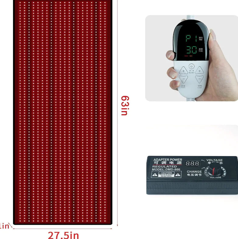 Therapy Mat – Full-Body Infrared Light Recovery & Detox | InfraGlow™
