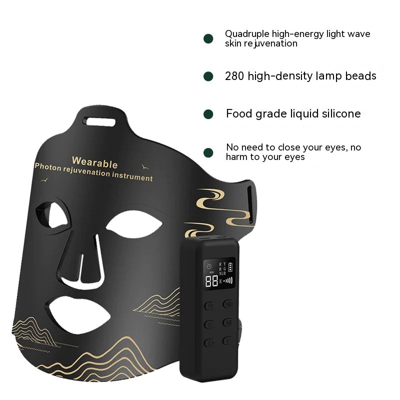 LED Therapy Mask – Red Light for Anti-Aging & Skin Glow | InfraGlow™