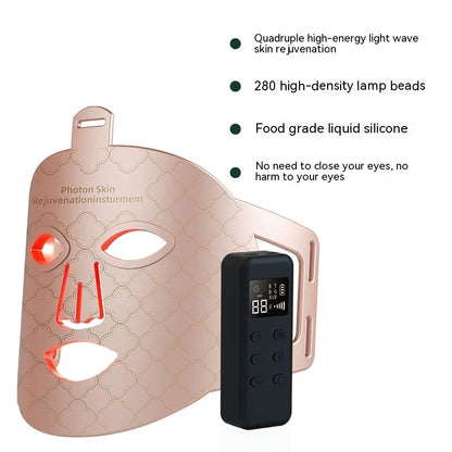 LED Therapy Mask – Red Light for Anti-Aging & Skin Glow | InfraGlow™