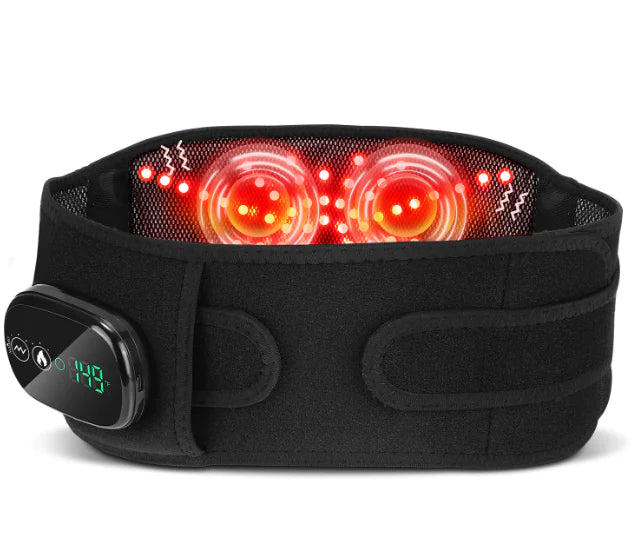 Heated Massage Belt – Infrared Relief for Lower Back Pain | InfraGlow™